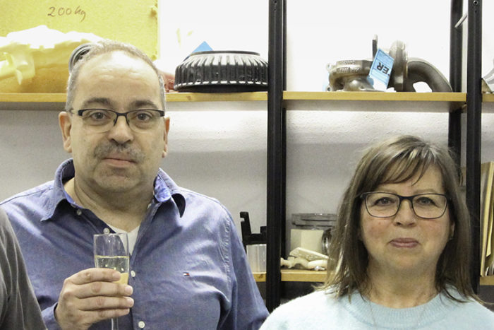 Jubiläum Martin Limberger und Frau Vossen